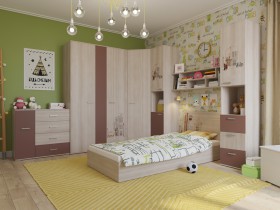 Детская комната Лимбо-1 в Павлоградке - pavlogradka.katalogmebeli.com | фото 2