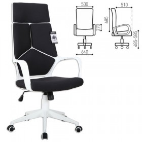 Кресло офисное BRABIX Prime EX-515 (черная ткань) в Павлоградке - pavlogradka.katalogmebeli.com | фото 1