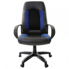 Кресло офисное BRABIX Strike EX-525 (сине-черный) в Павлоградке - pavlogradka.katalogmebeli.com | фото 4